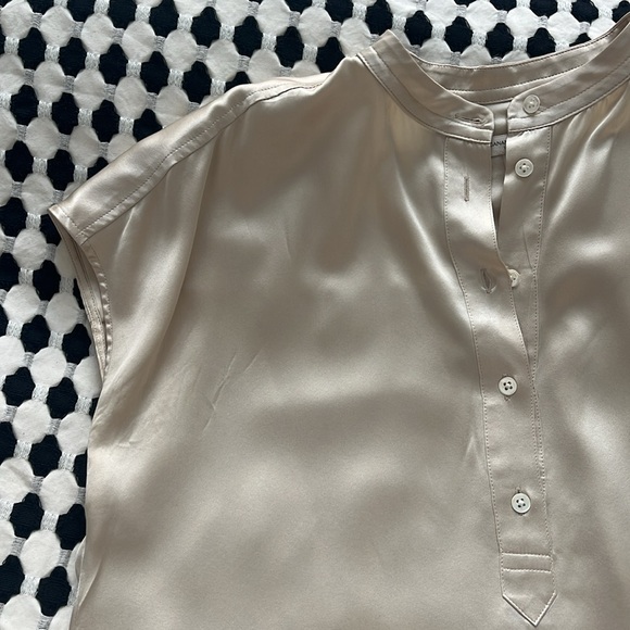 Banana Republic Resort Silk “Serenade” Blouse - Picture 3 of 14